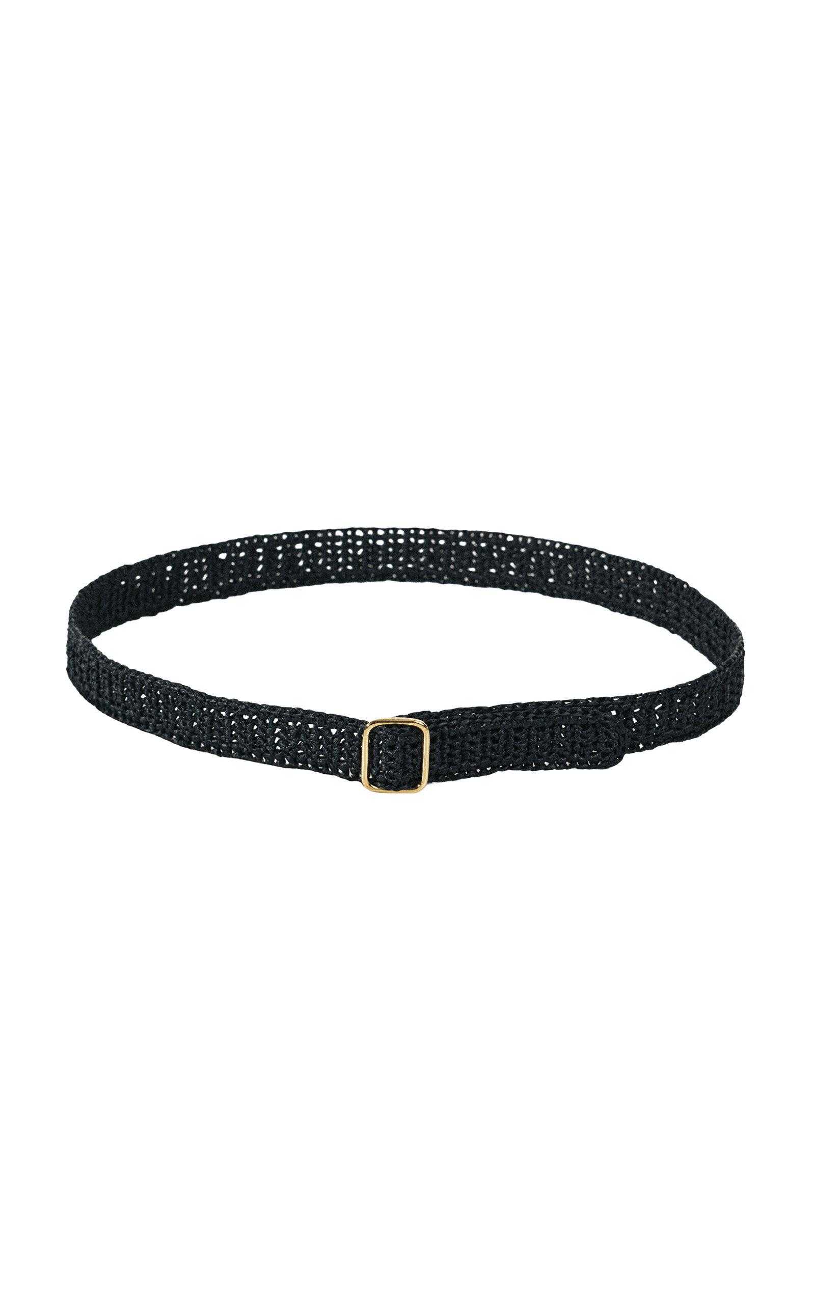 Déhanche Mako Raffia Belt - Moda Operandi by DEHANCHE