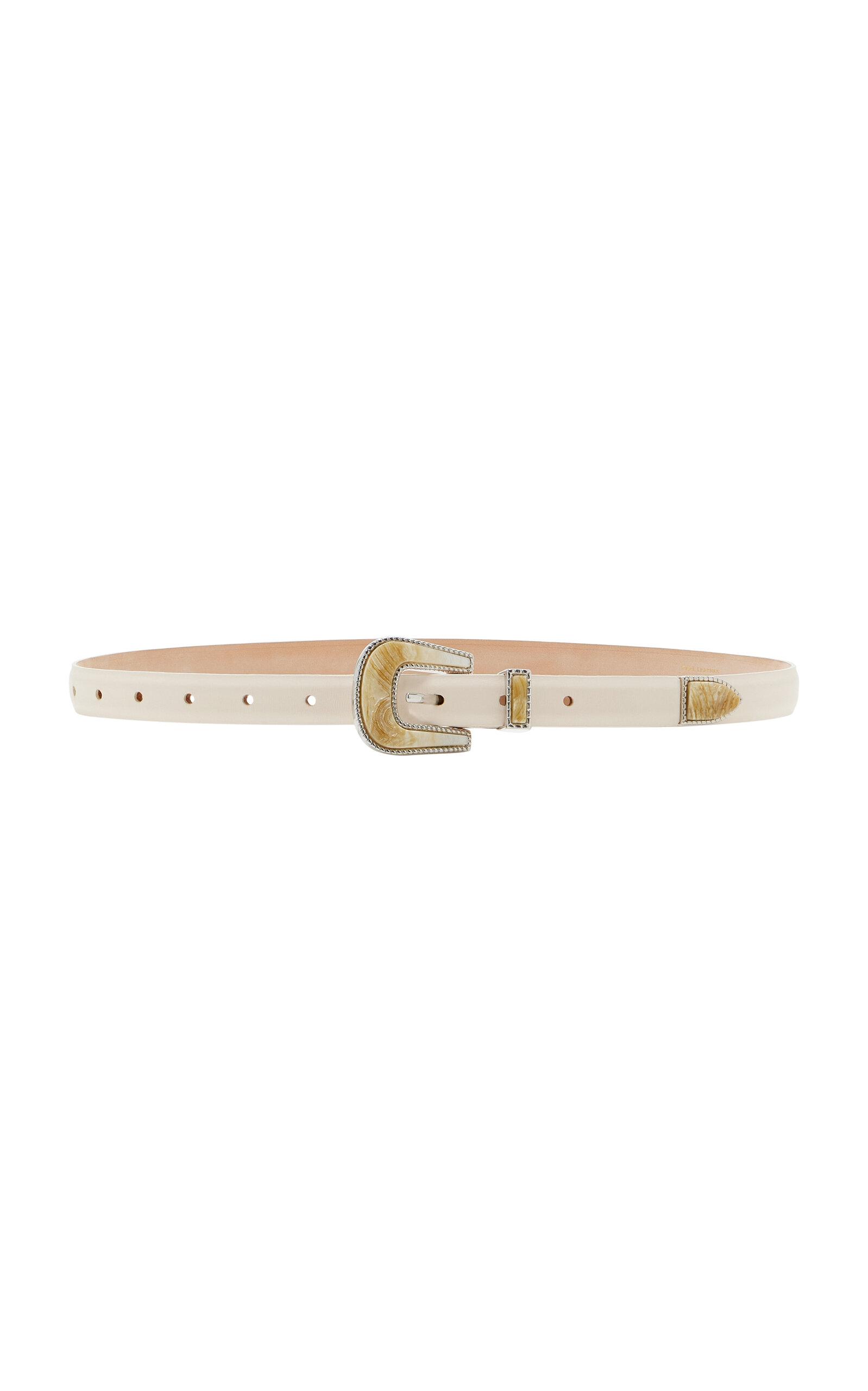 Déhanche Travertineeather Belt - Moda Operandi by DEHANCHE