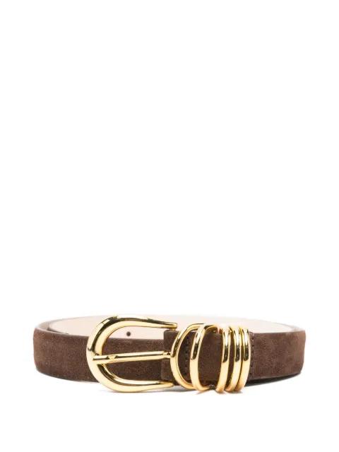 Hollyhock ring buckle belt by DEHANCHE
