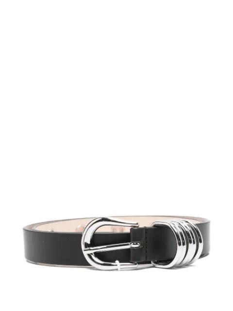 Hollyhock rivets belt by DEHANCHE
