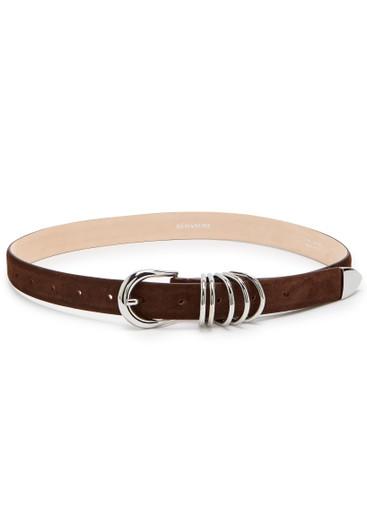 Hollyhock suede belt by DEHANCHE