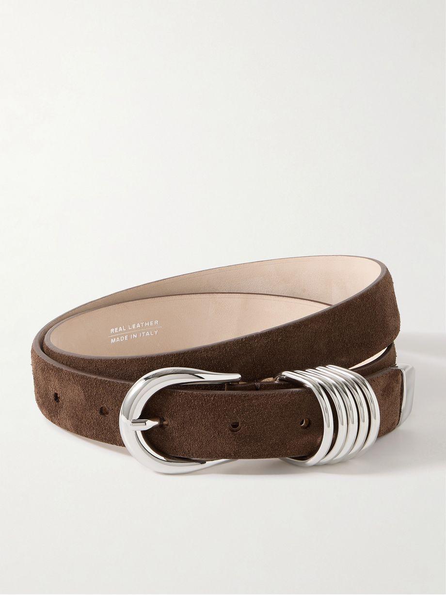 Hollyhock suede belt by DEHANCHE