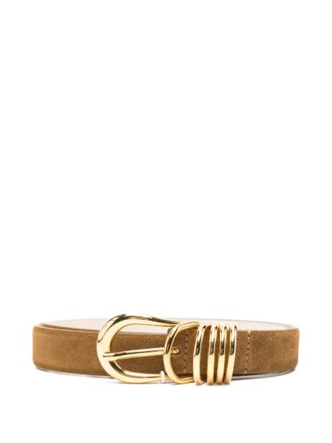 Hollyhock suede belt by DEHANCHE