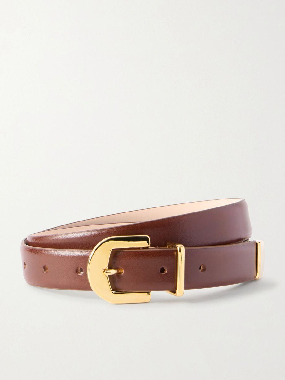 Indus leather belt by DEHANCHE