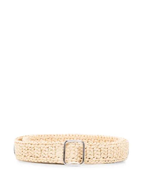 Mako raffia belt by DEHANCHE