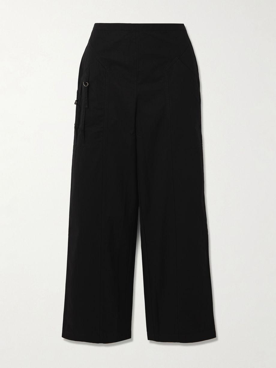 Adjust Pocket cotton-twill pants by DEIJI STUDIOS