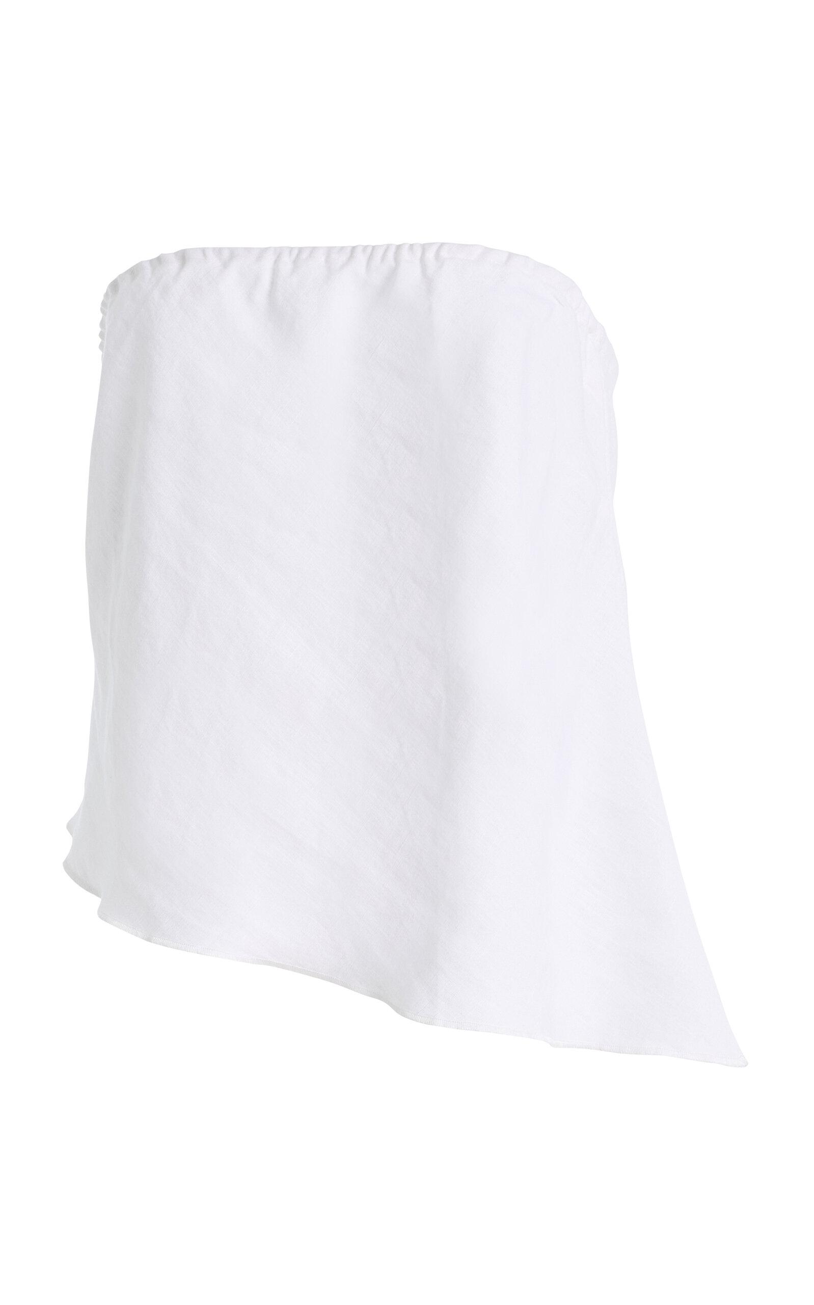Deiji Studios Line Linen Top - Moda Operandi by DEIJI STUDIOS