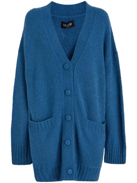 V-neck cardigan by DEL CORE