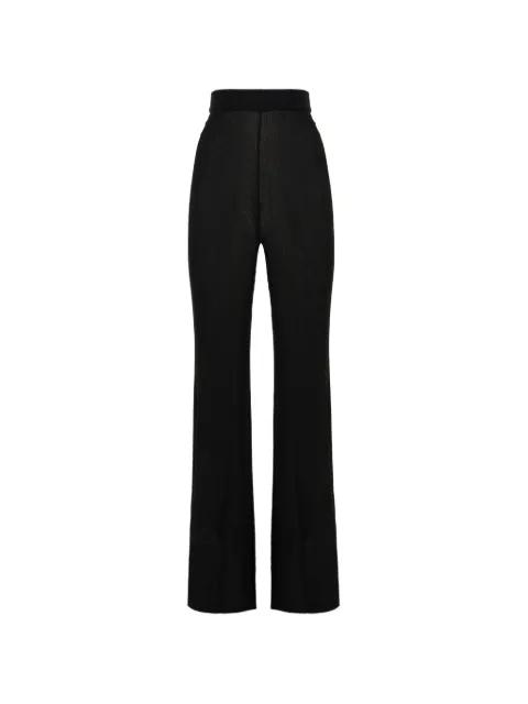 ribbed-knit trousers by DEL CORE