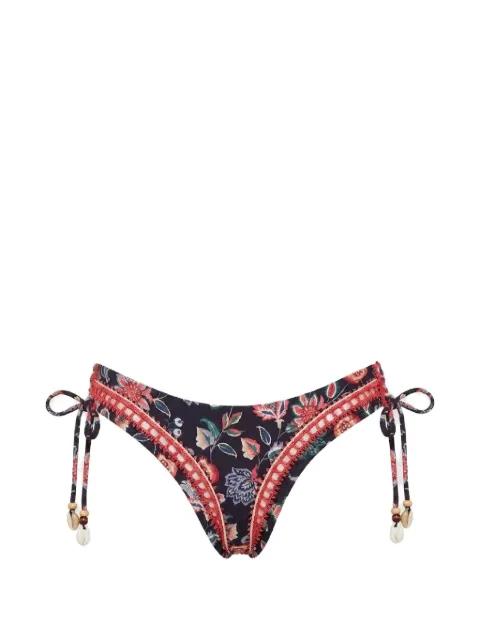 Anentai floral-crochet bikini bottoms by DEL MAAR