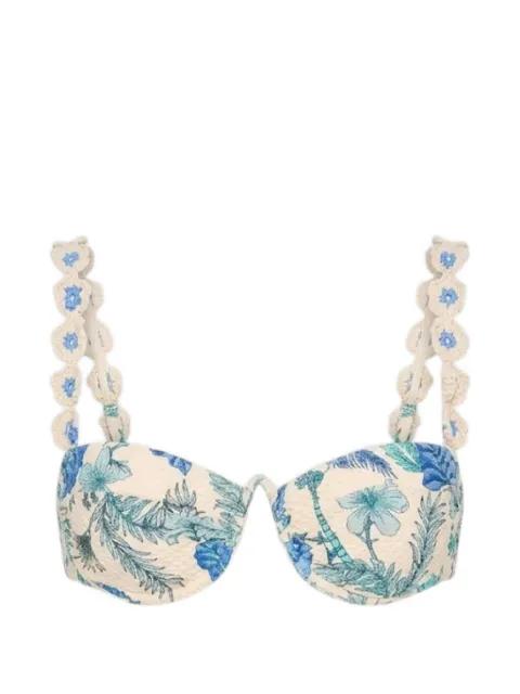 Flora bikini top by DEL MAAR
