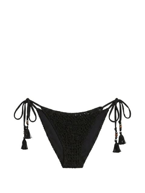 Nacahui crochet-knit bikini bottoms by DEL MAAR