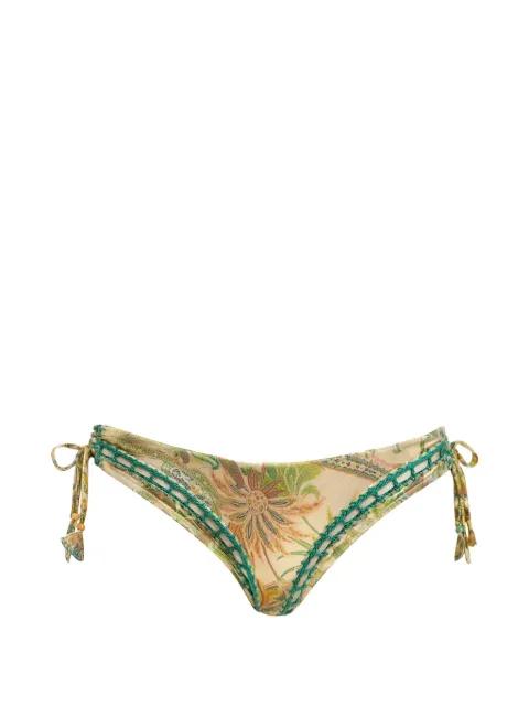 paisley tie bikini by DEL MAAR
