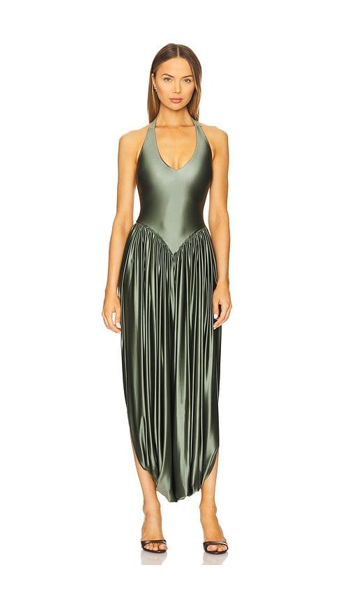 DELFI Ezra Jumpsuit in Olive by DELFI