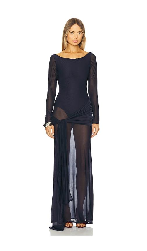 DELFI Gillian Dress in Navy by DELFI