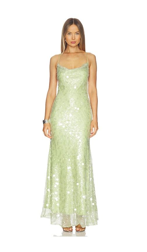 DELFI Janna Dress in Green by DELFI