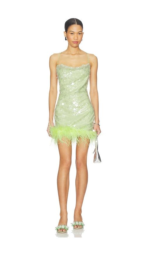 DELFI Lila Dress in Green by DELFI