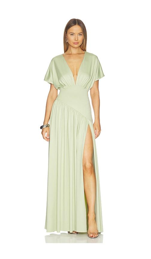 DELFI Sade Dress in Sage by DELFI