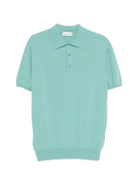 buttoned short-sleeve polo shirt by DELLA CIANA