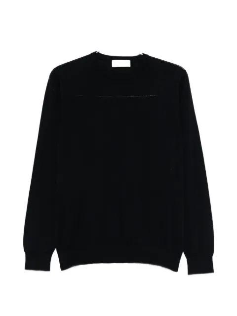 long-sleeve crew neck sweater by DELLA CIANA