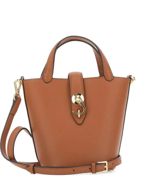 Glinda leather tote bag by DELL'EST