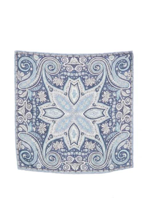 Easy paisley-print scarf by DELL'OGLIO