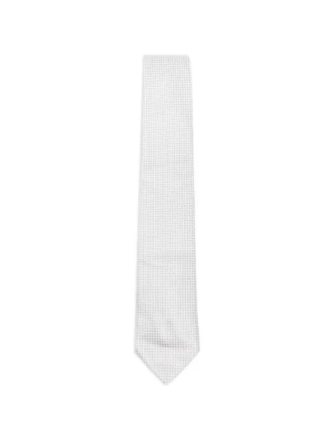 Martin geometric-pattern tie by DELL'OGLIO