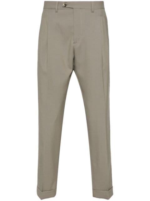 Robert mid-rise straight-leg trousers by DELL'OGLIO