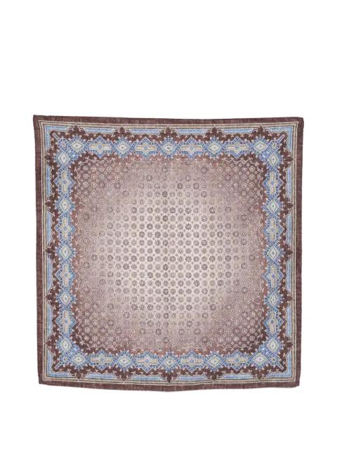 Tokio floral-print scarf by DELL'OGLIO