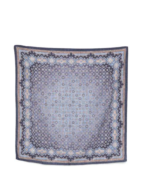 Tokio printed scarf by DELL'OGLIO