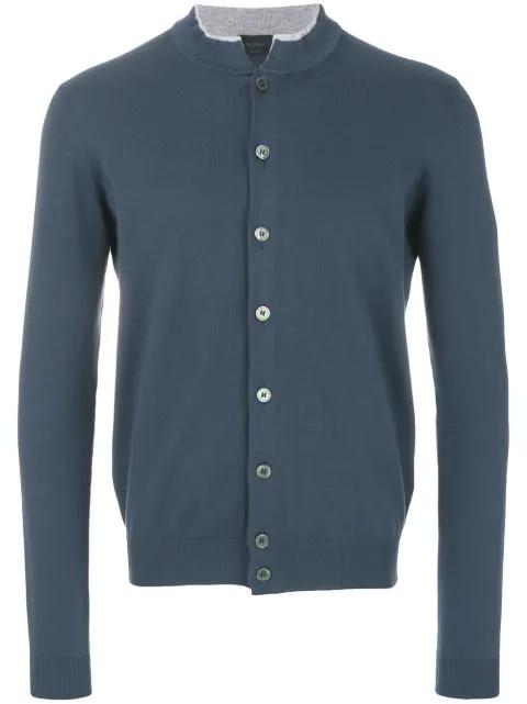 button fastening cardigan by DELL'OGLIO