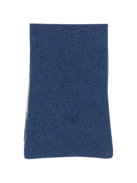 cashmere two-tone scarf by DELL'OGLIO