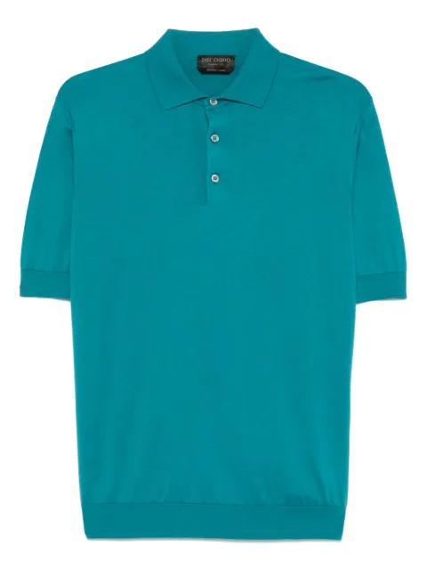 cotton polo shirt by DELL'OGLIO