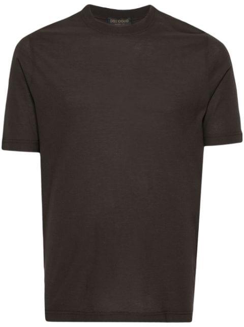 crew-neck cotton T-shirt by DELL'OGLIO