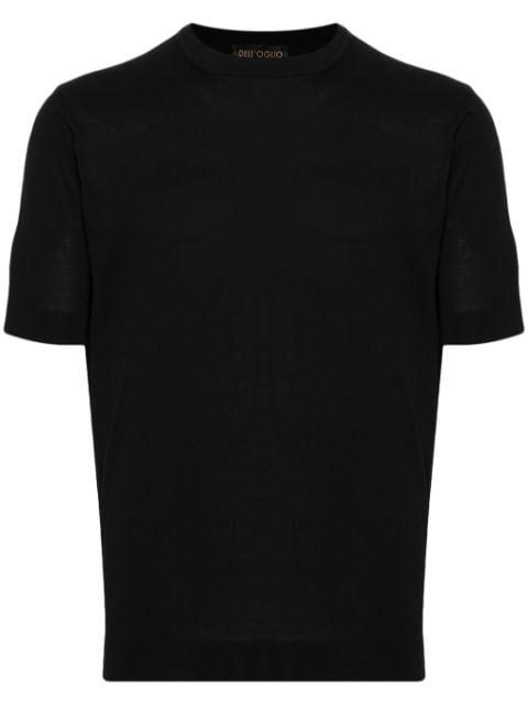 crew-neck cotton T-shirt by DELL'OGLIO