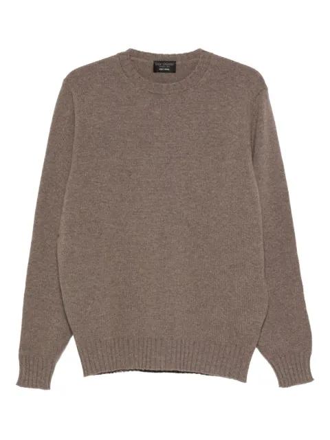 crew neck long-sleeve sweater by DELL'OGLIO
