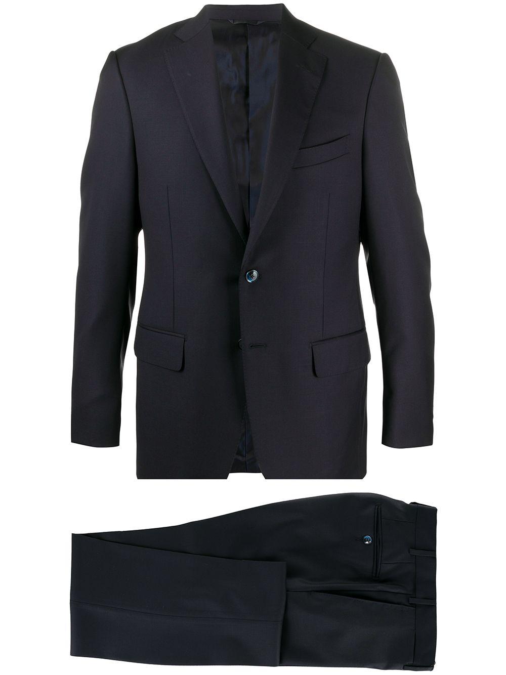 fitted two piece suit by DELL'OGLIO