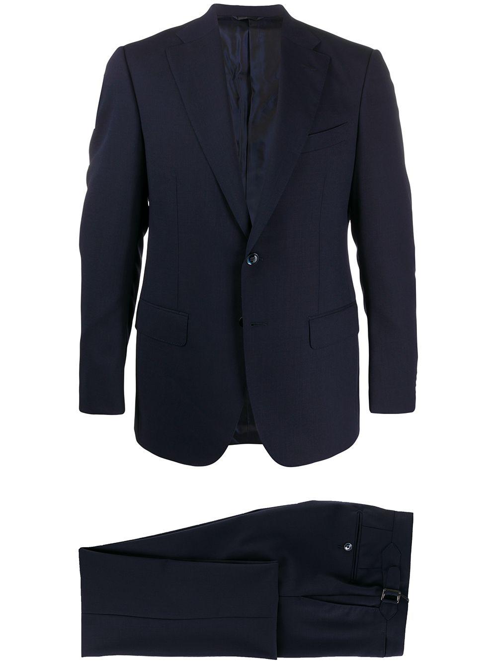 fitted two piece suit by DELL'OGLIO