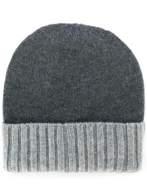 knitted cashmere hat by DELL'OGLIO