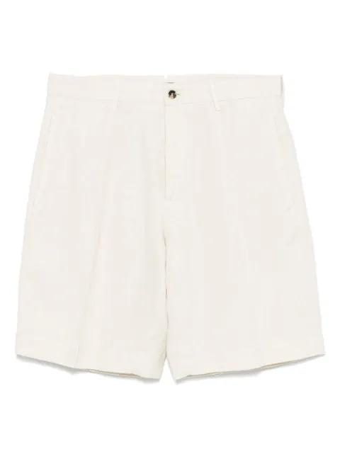 linen shorts by DELL'OGLIO