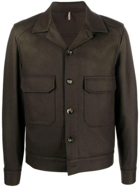 long-sleeve button-up shirt by DELL'OGLIO