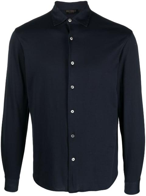 long-sleeve cotton shirt by DELL'OGLIO