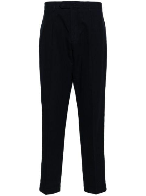 mid-rise twill chinos by DELL'OGLIO