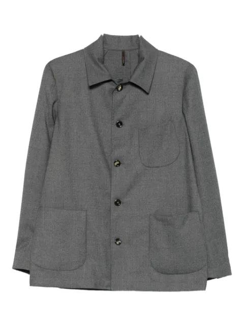 patch-pocket single-breasted suit by DELL'OGLIO