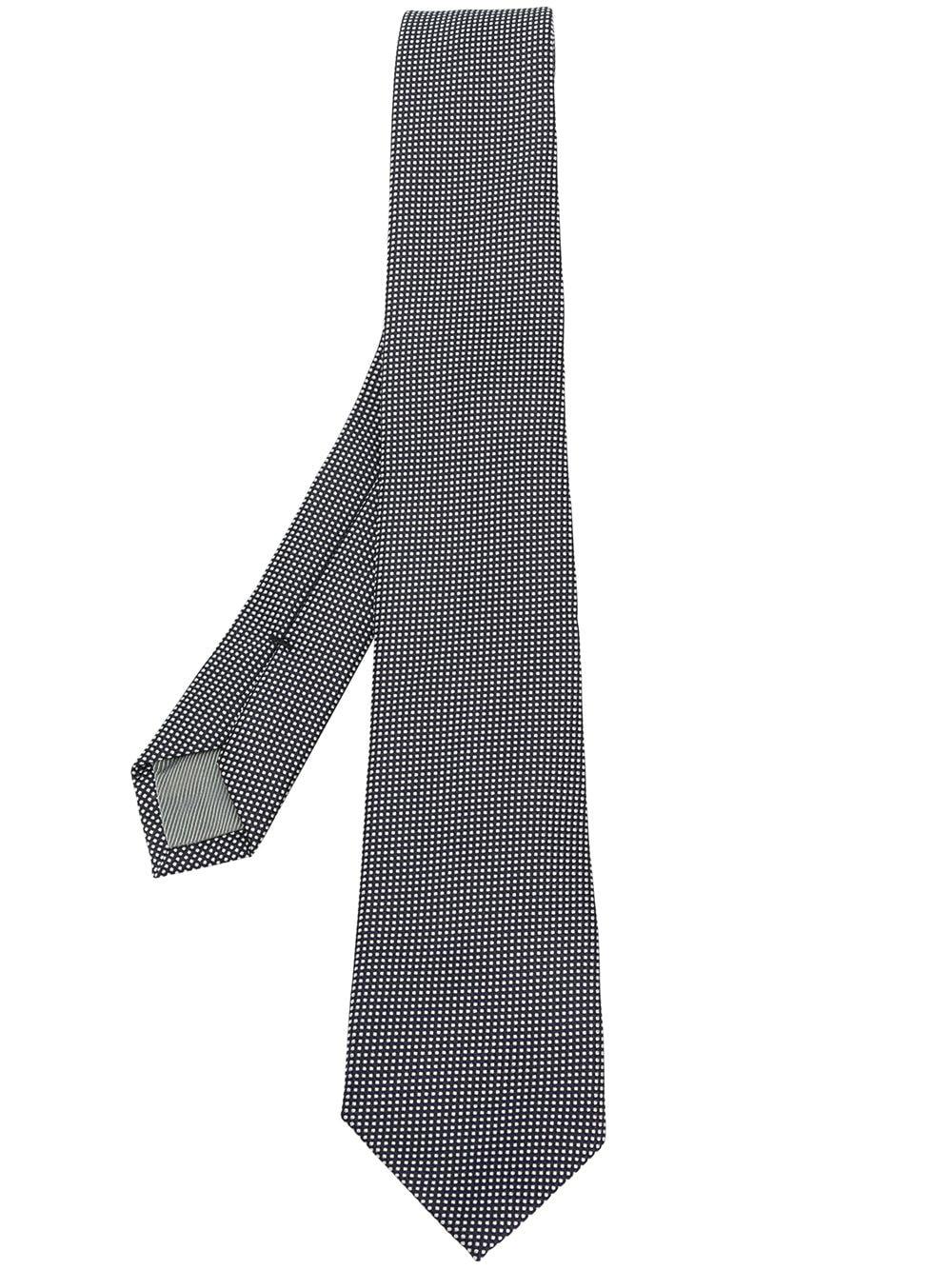patterned tie by DELL'OGLIO