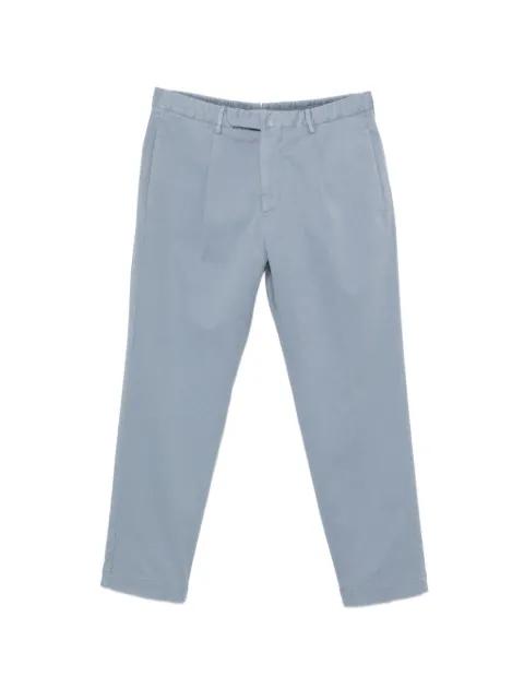 pleated-detail trousers by DELL'OGLIO