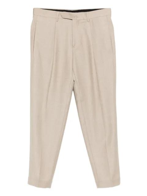 pleated tailored trousers by DELL'OGLIO pleated tailored trousers by DELL'OGLIO