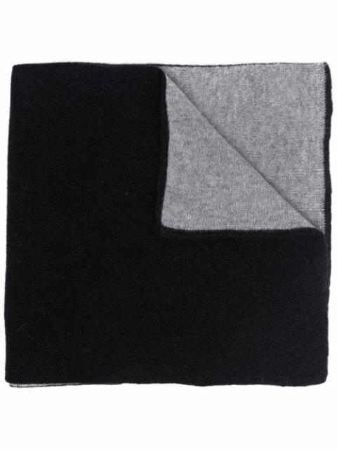 reversible cashmere scarf by DELL'OGLIO