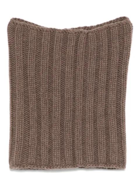 ribbed cashmere scarf by DELL'OGLIO