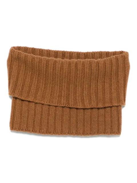 ribbed scarf by DELL'OGLIO